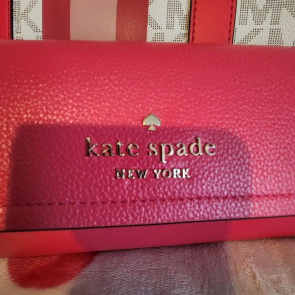 Kate Spade Envelop Wallet-Pink Peppe - Picture 6 of 11